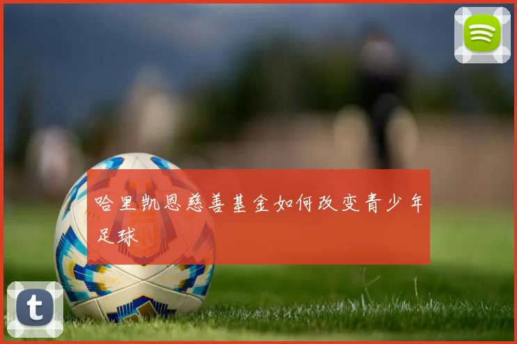 哈里凯恩慈善基金如何改变青少年足球